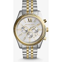 MK Montre Lexington bicolore surdimensionnée - Argent - Michael Kors | Michael Kors FR