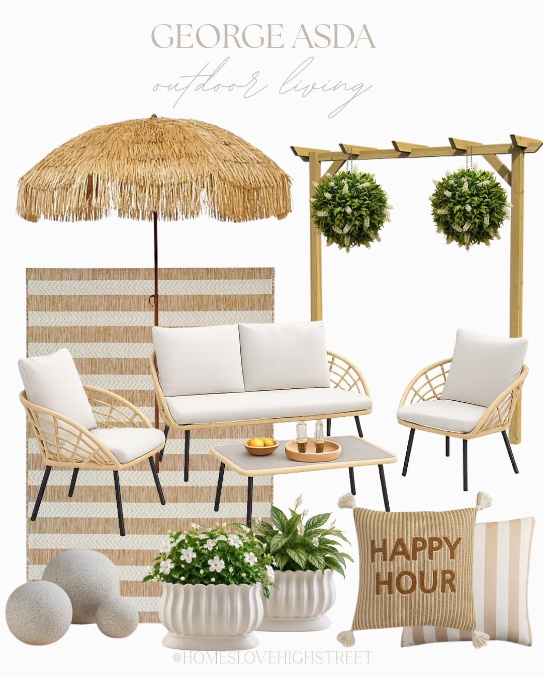 Summer garden goals ☀️ George at Asda garden styling giving relaxed, holiday-at-home vibes… perfect for sunny days & evening drinks 🌿

#georgeasda #georgehome

#LTKHome #LTKSeasonal #LTKU #LTKHome #LTKSeasonal #LTKU #LTKSeasonal #LTKHome