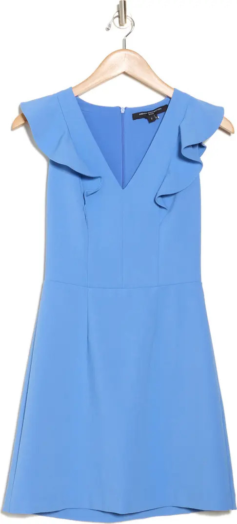 Whisper Ruffle Cap Sleeve A-Line Minidress | Nordstrom Rack