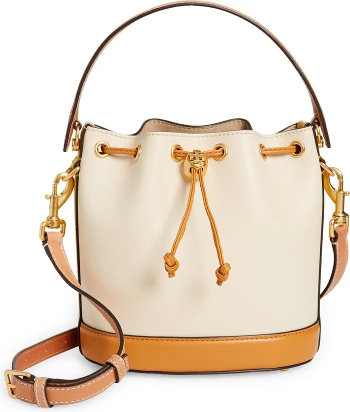 Tory Burch Colorblock Leather Bucket Bag | Nordstrom | Nordstrom
