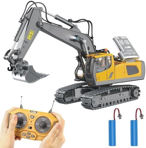 PREPOP Remote Control Excavator Toy for 6-12 yr Boys, Best Birthday Gifts for Kids 4-7 8 9 10 11 ... | Amazon (US)