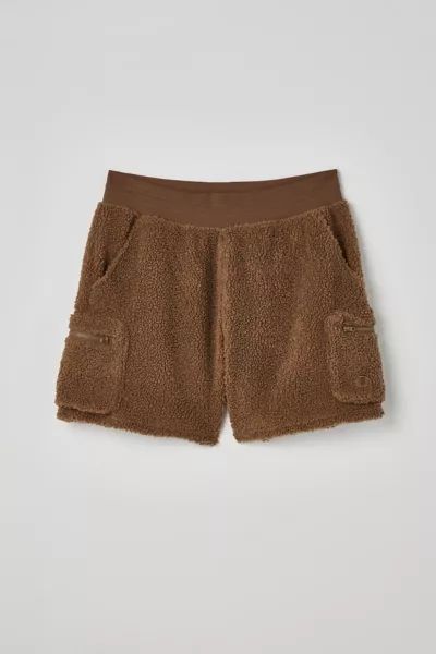 Champion UO Exclusive Teddy Fleece Short | Urban Outfitters (US and RoW)