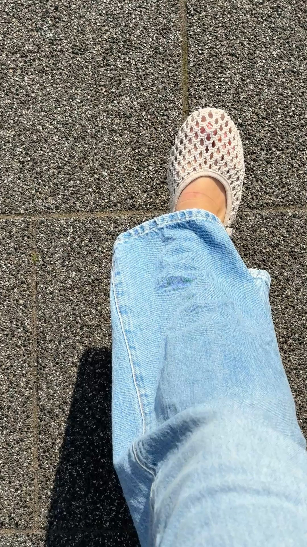 Ecru mesh ballet pumps! True to size!

#LTKshoes #LTKuk #LTKspring