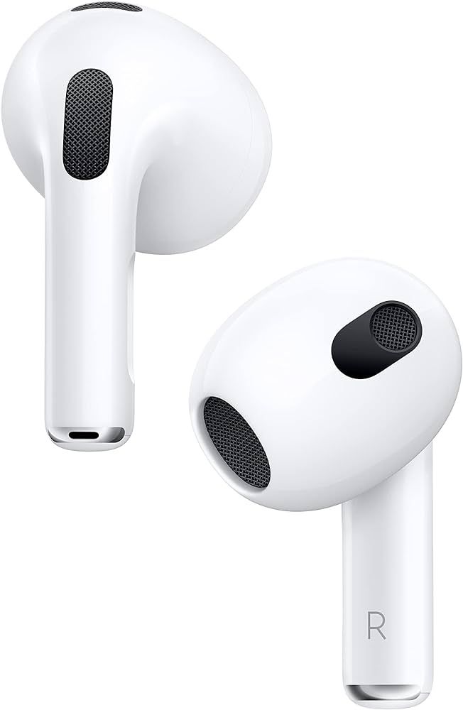 Apple airpods (3rd generation) Earbuds       
Connectivity: Bluetooth | Amazon (US)