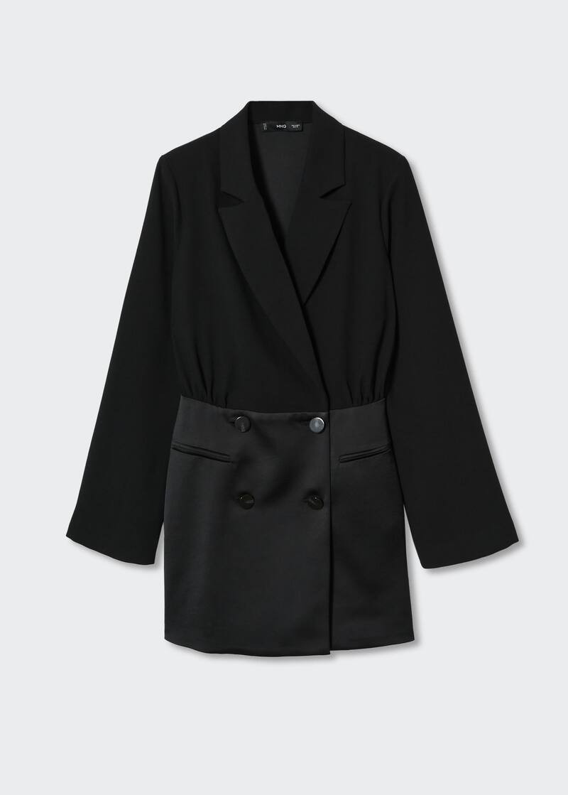 Double-breasted dress | MANGO (US)