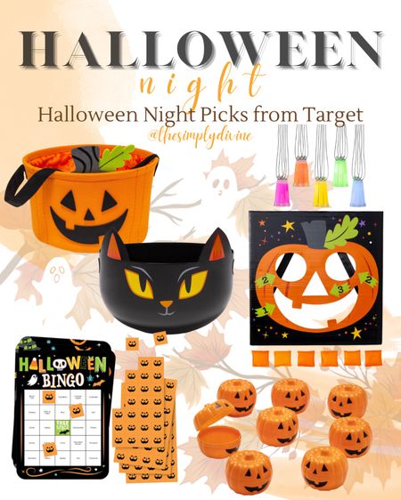 Halloween Night! There’s so much to do, and so much you CAN do to make this a memorable night for the kids in your life. Glow sticks for safety, games, and candy buckets and baskets. Here are my picks from Target! 

| Target | Halloween | holiday | kids | Halloween games | bingo | 

#LTKHalloween #LTKunder50 #LTKkids