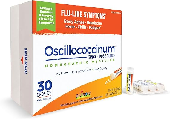 Boiron Oscillococcinum for Relief from Flu-Like Symptoms of Body Aches, Headache, Fever, Chills, ... | Amazon (US)