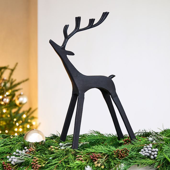 Rough Cast Reindeer - Dark Bronze | West Elm (US)