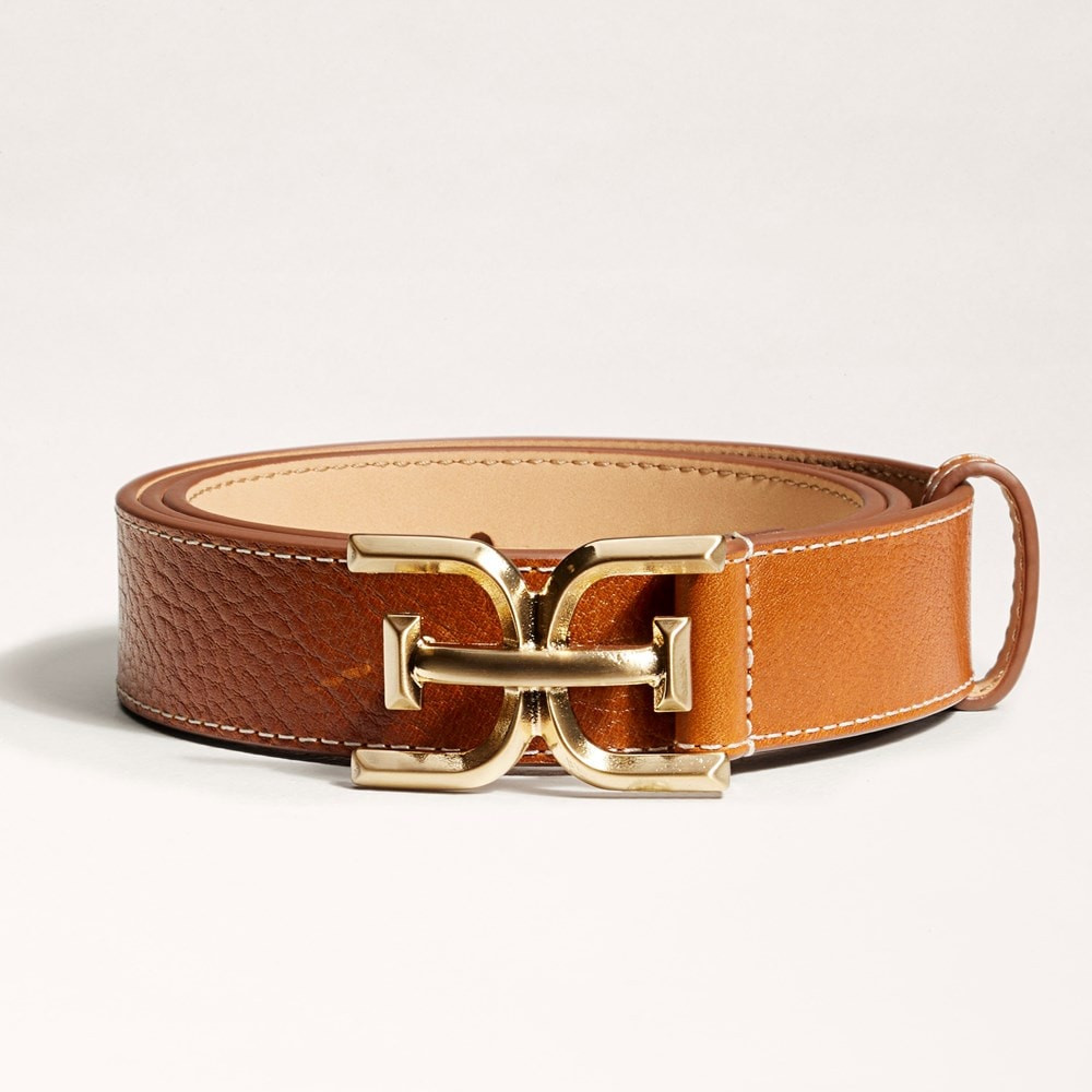 30 MM Logo Stitch Belt | Sam Edelman