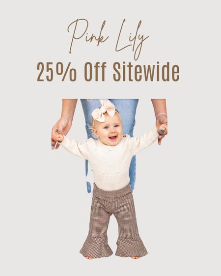 Baby flare pants | adorable baby pants on sale | cute baby clothes | cute clothes for baby girl

#LTKsalealert #LTKSale #LTKbaby