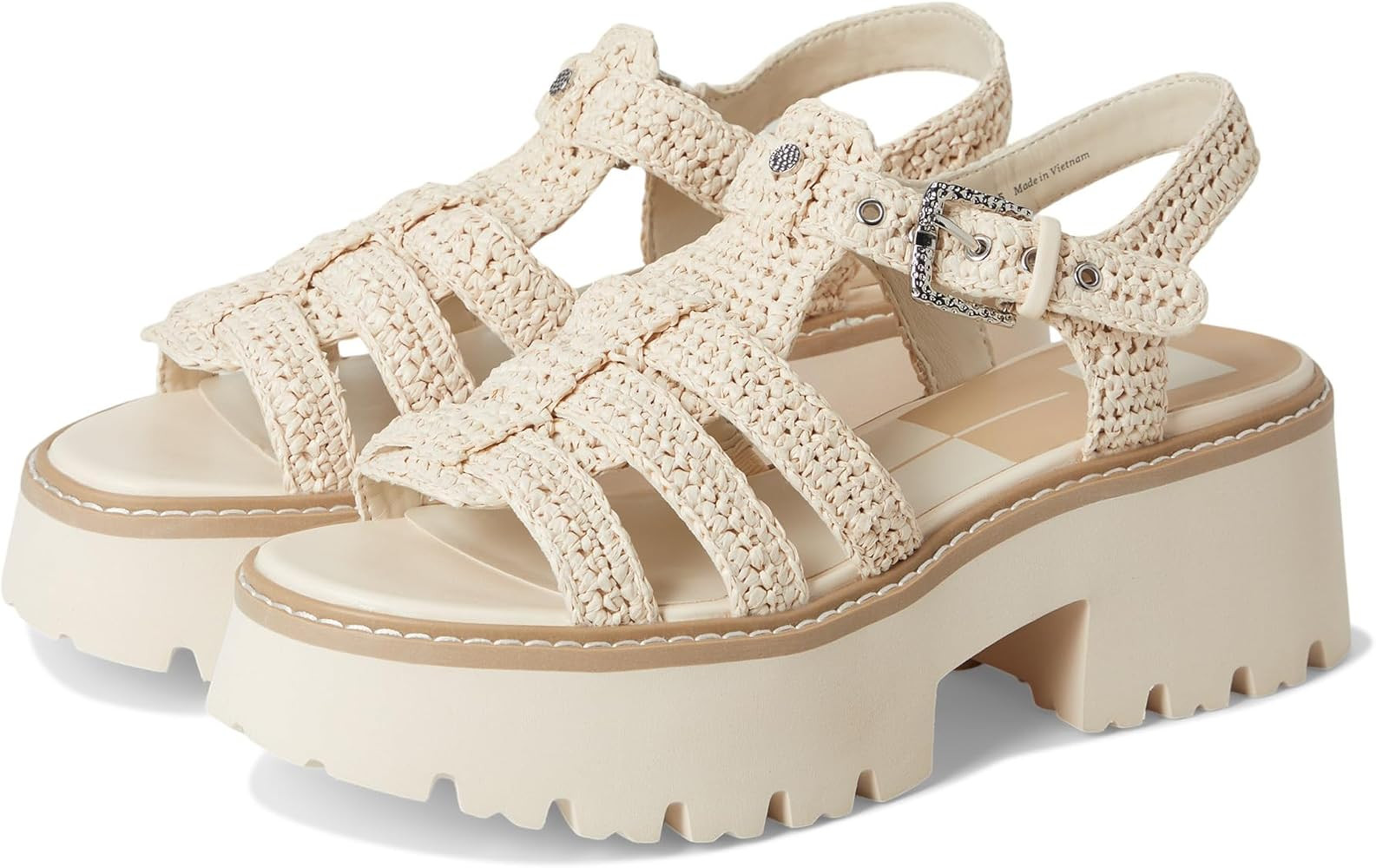 Dolce Vita Women's Latice Fisherman Sandal | Amazon (US)