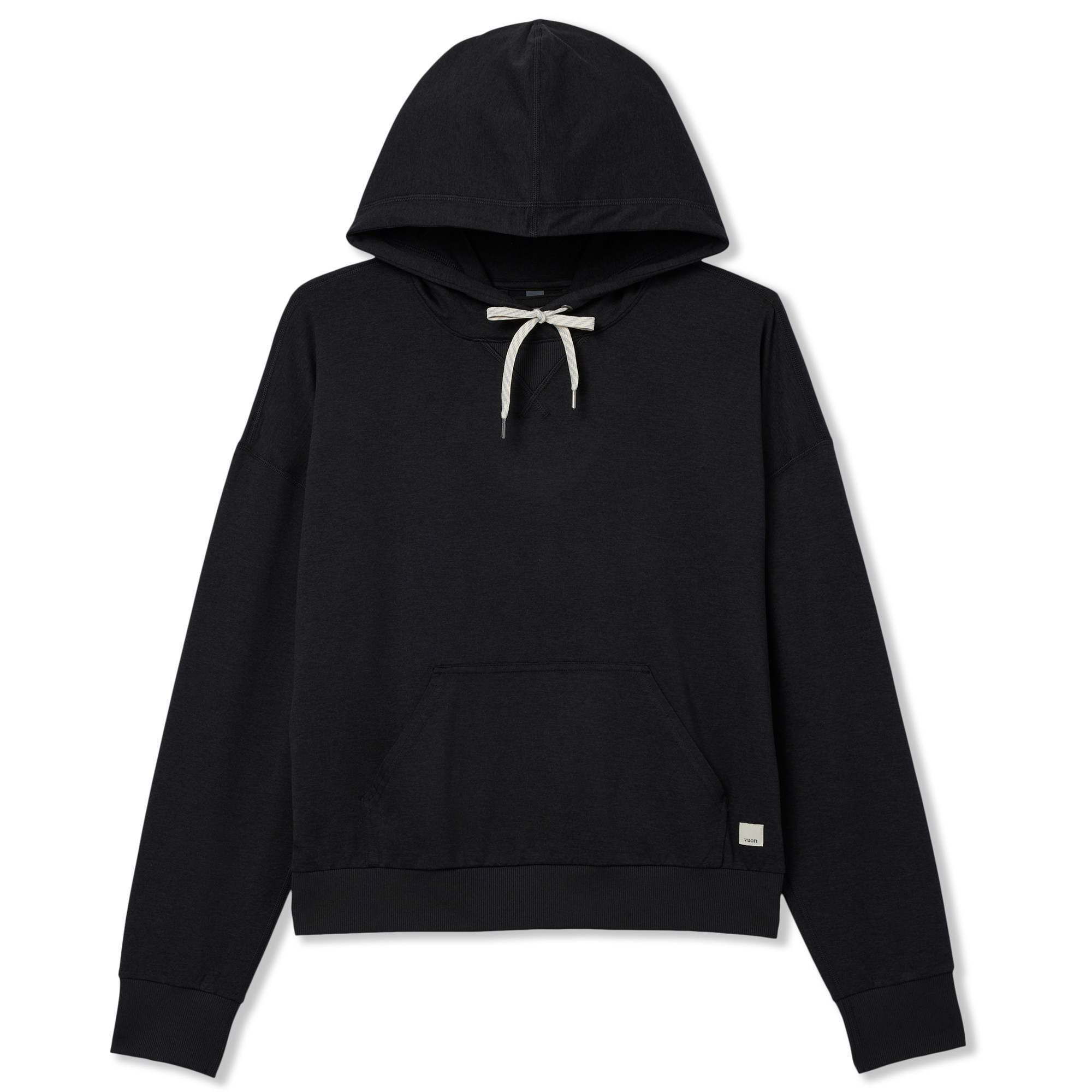 Vuori Women's Halo Modern Pullover Hoodie Black XL | REI