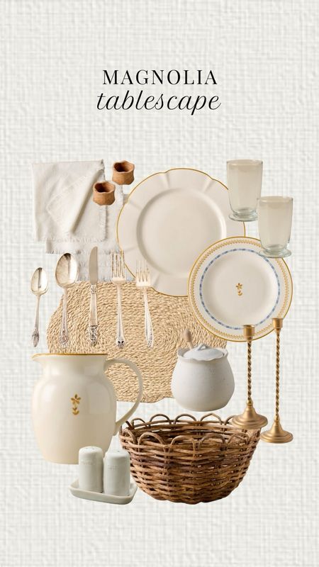 Cute summer tablescape from Magnolia! 

#LTKhome #LTKfindsunder50 #LTKSeasonal