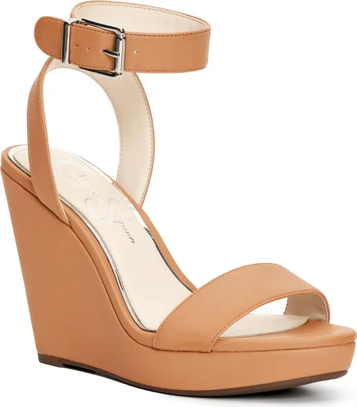 JESSICA SIMPSON Jacklie Ankle Strap Platform Wedge Sandal | Nordstromrack | Nordstrom Rack
