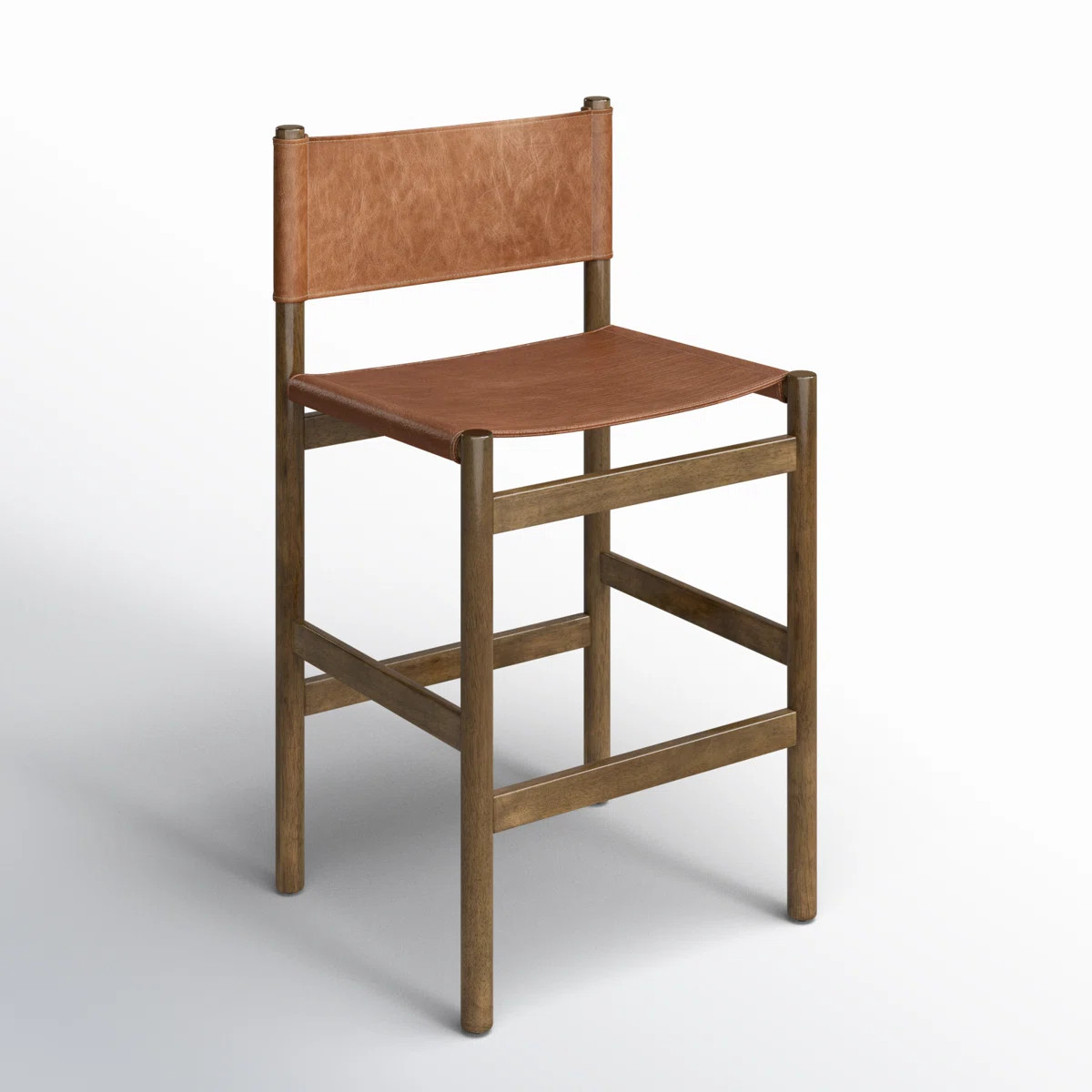 Matisse Leather Stool | Wayfair North America