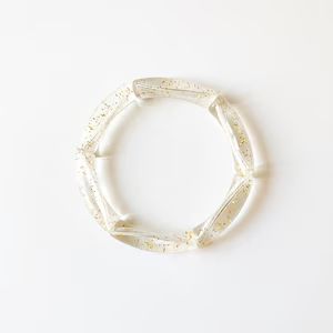 The Seaside bracelet-Gold confetti | Etsy (US)
