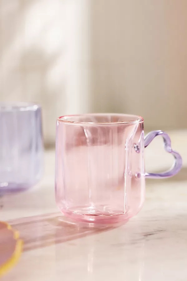 Corazon Glass Mug | Anthropologie (US)