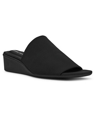 Women's Wishful Slip On Wedge Sandals | Macy's