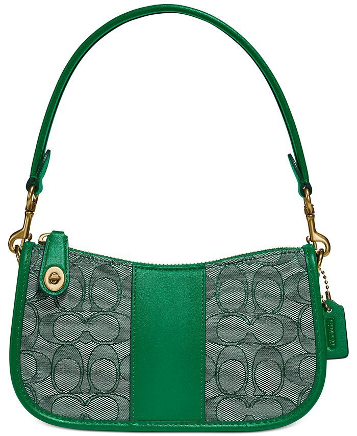 Swinger 20 Bag In Signature Jacquard | Macys (US)