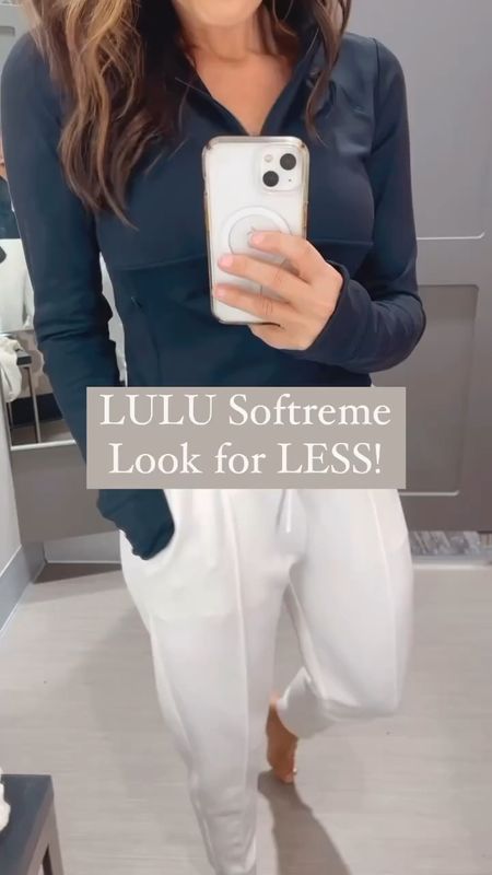 Lulu softstreme for less! The softest joggers y’all for all those comfy cozy days!

#LTKHoliday #LTKfindsunder50 #LTKsalealert