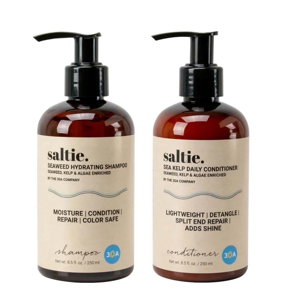 Saltie Beauty's Shampoo & Conditioner DUO | Saltie.