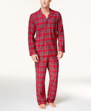 Family Pajamas Men's Holiday Plaid Pajama Set, Created for Macy's | Macys (US)