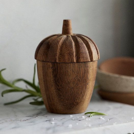 Acorn Wood Jar | Terrain