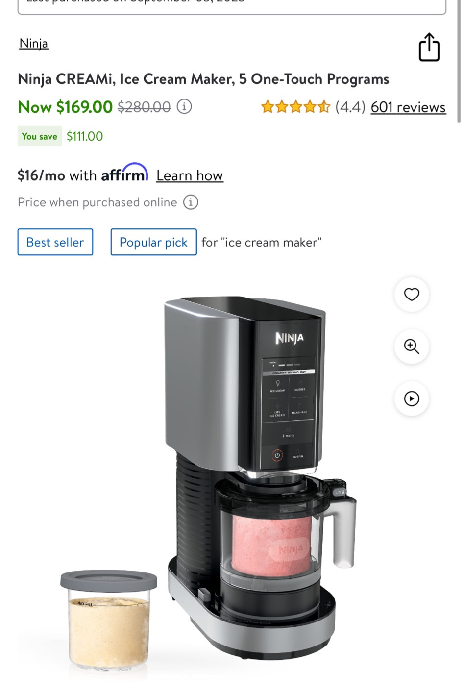 ninja creami on major discount !!

#LTKhome #LTKSale #LTKsalealert