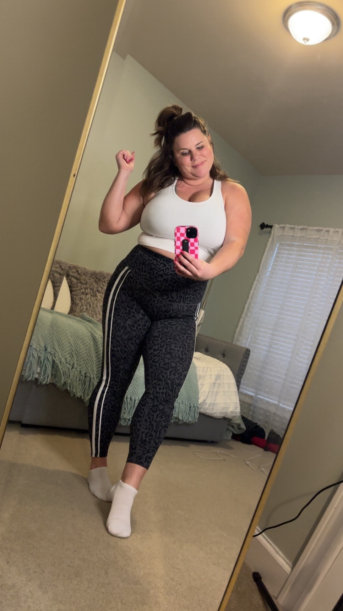 Another Halara Work out Drop!! Love the cheetah and strip down the side. 

#LTKMidsize #LTKActive