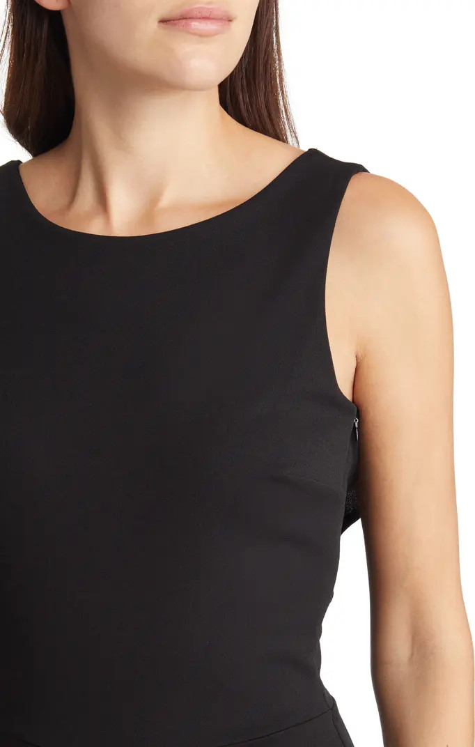 Enamored Backless Ruffle Trim Jumpsuit | Nordstrom