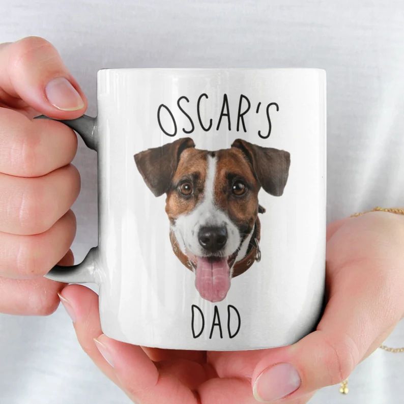 Dog Face Mug / Custom Dog Mug / Personalized Dog Mug / Dog Mom Mug / Dog Dad Mug / Custom Pet Mug | Etsy (US)