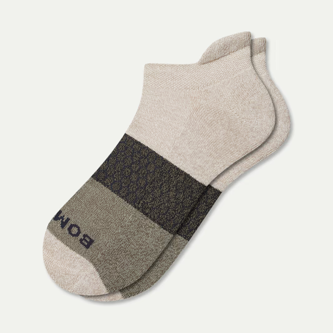 Men's Tri-Block Ankle Sock | Bombas