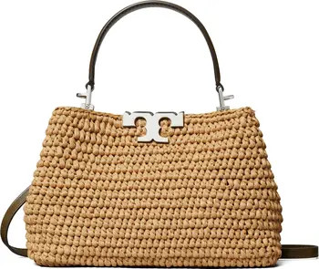 Mini Eleanor Raffia Satchel | Nordstrom