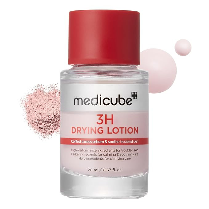 medicube 3H Overnight Drying Lotion | Targeted Spot Care for Troubled & Oily-Prone Skin | Calming... | Amazon (US)