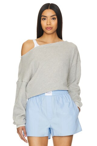 STRUT-THIS Crawford Sweatshirt in Grey from Revolve.com | Revolve Clothing (Global)