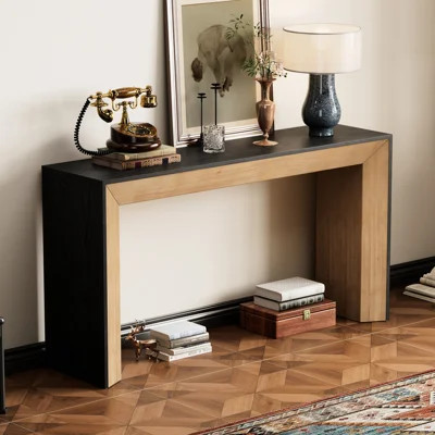 Elegant Fireplace Console - Suitable For Various Spaces And Practical Fine Wood Veneer Top Table With Appealing Feature Functional Attractive Quality | Wayfair North America