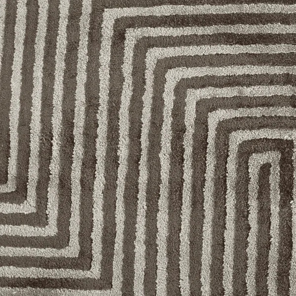 Balos Geometric Handmade Tufted Ice Blue/Charcoal Area Rug | Wayfair North America