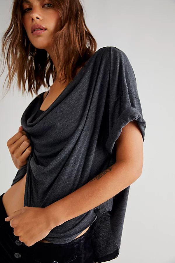 Just Chill Tee by We The Free at Free People, Black, L | Free People (Global - UK&FR Excluded)