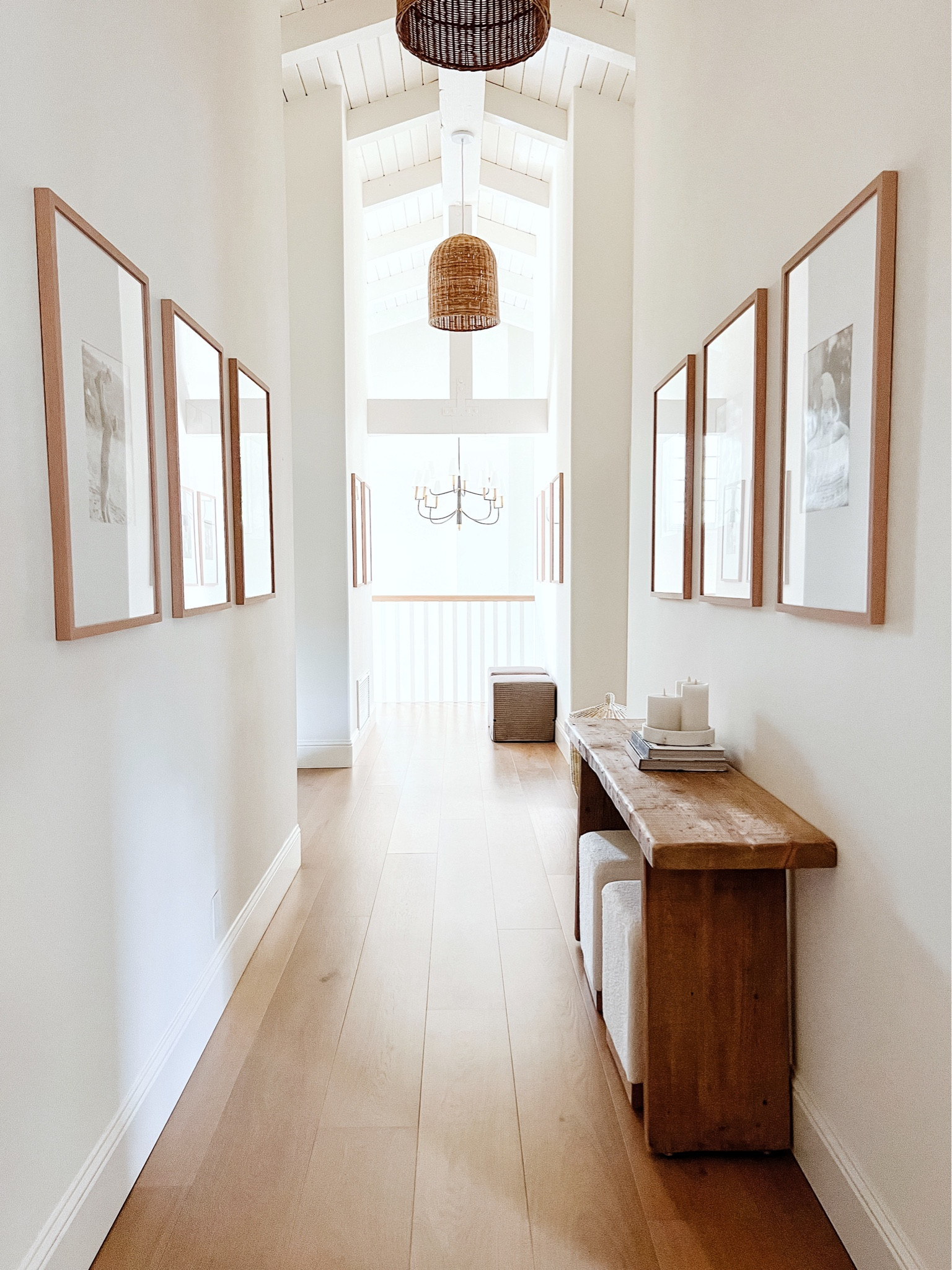 Our upstairs hallway 