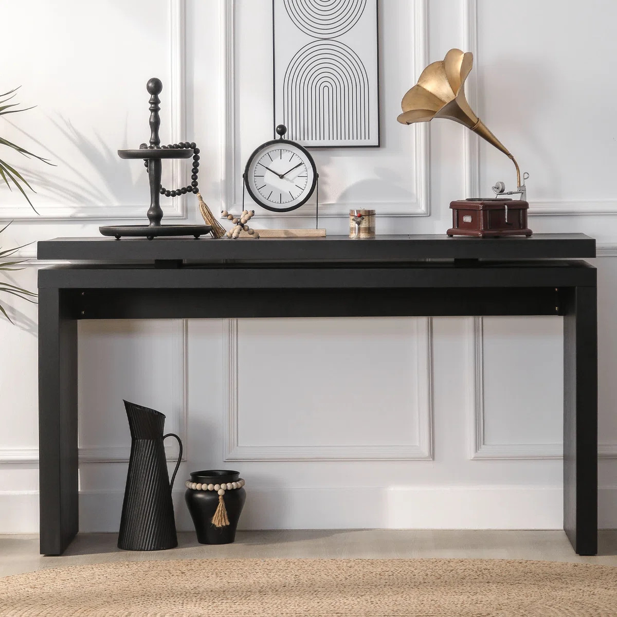 58” Wooden Console Table Sofa Table for Livingroom, Bedroom, Entryway | Wayfair North America