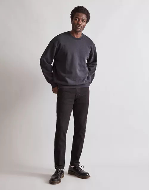 Athletic Slim Jeans in Black Wash | Madewell