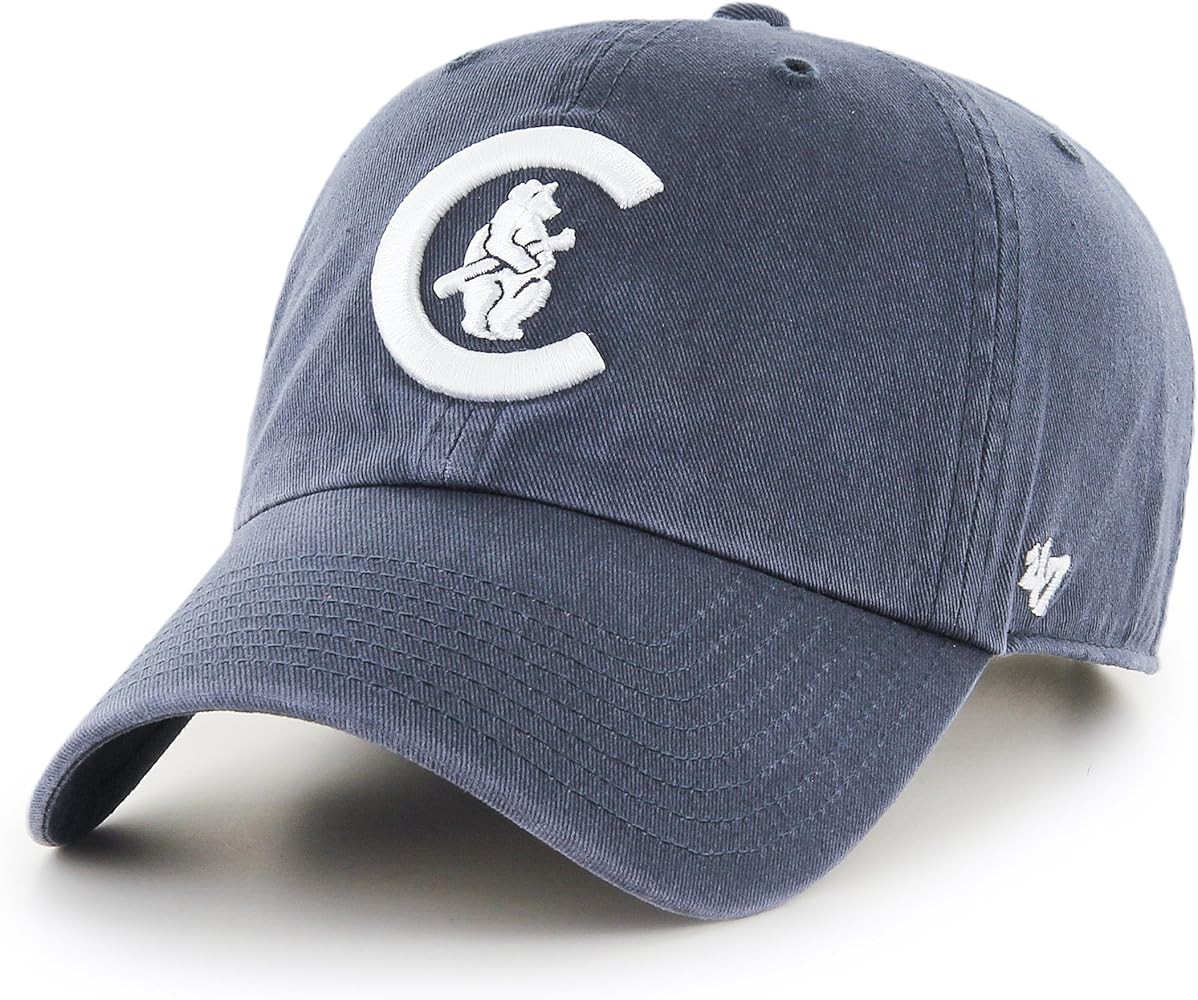 '47 MLB Chicago Cubs Cooperstown Clean Up Adjustable Hat | Amazon (US)