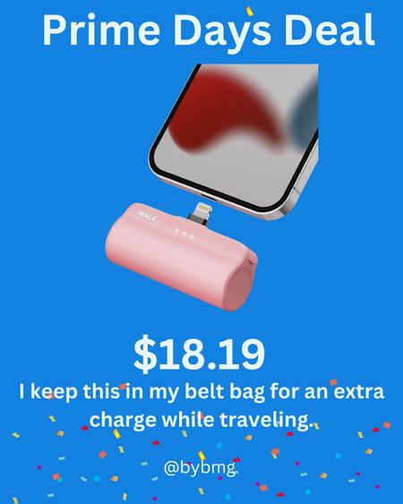 A handy charger! On sale on Prime Days

#LTKxPrimeDay #LTKsalealert #LTKtravel