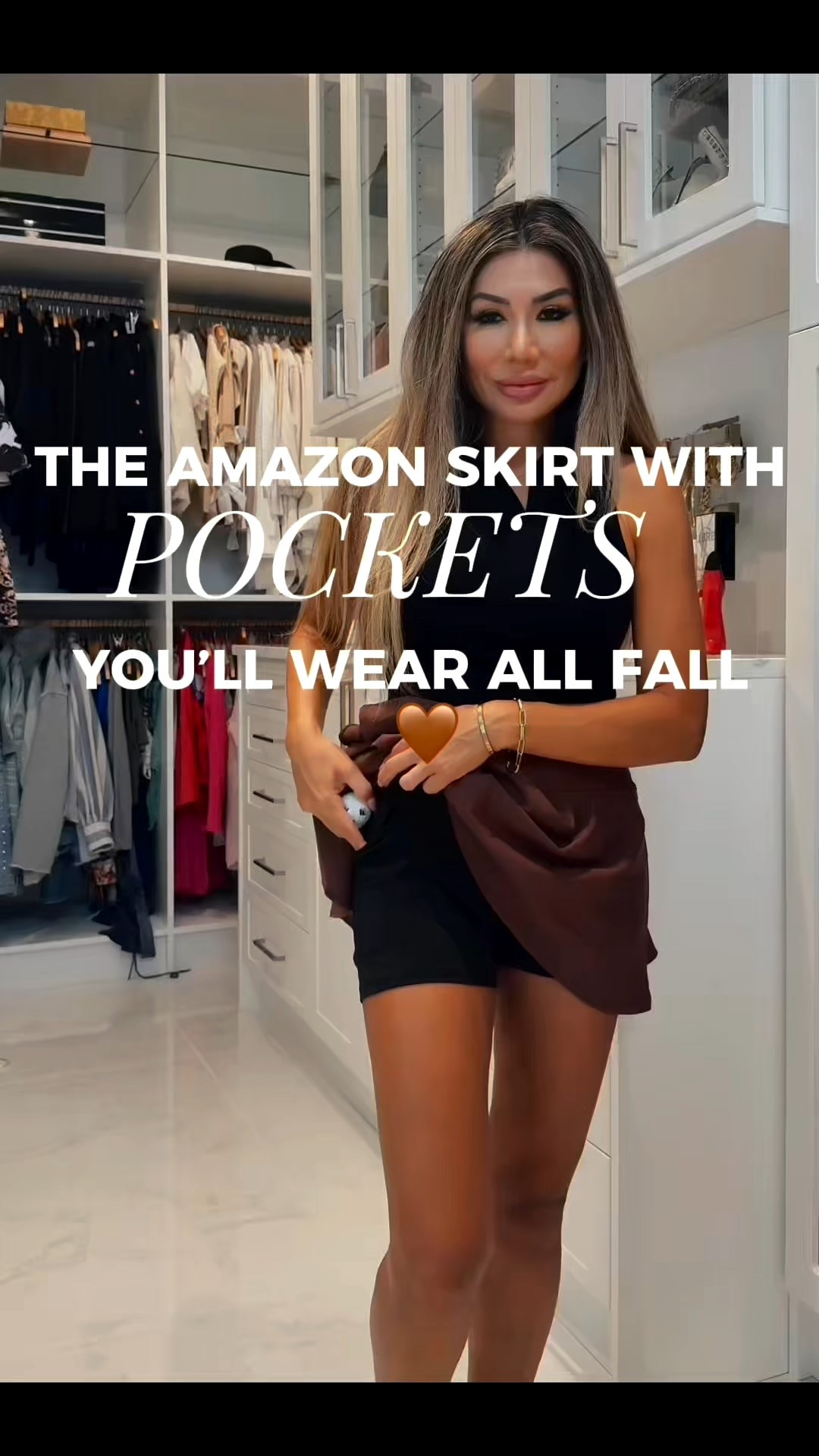 Okay… this tennis skirt is seriously my new obsession 🤎

It’s that perfect mix of sporty, chic, and budget-friendly — like, it looks designer but it’s from Amazon (I know 😍). The pleats move beautifully, the fit is super flattering, and the high waist gives that snatched look we all love.

And the details? So good. It’s got built-in shorts and two hidden pockets — one for your phone and one for your tennis balls (or, let’s be honest, snacks 🫶). The fabric feels buttery soft, almost like Lululemon, but way more affordable — which means more $$ left to spend on coffee or cute tops.

It comes in Brown, Black, and Ivory, sizes XS–XL, and it’s trending all over LTK right now for a reason. Whether you’re actually playing or just channeling that tennis-core aesthetic, you’ll wear this nonstop.

✨ Shop it now before it’s gone!

#TennisOutfit #TennisSkirt #AmazonFashion #AmazonFinds #VeronicaLuxe #QuietLuxury #LTKUnder50 #TennisCore #AthleisureStyle #AmazonOutfit #LTKFallStyle #LTKActivewear #PleatedSkirt #FallOutfit

#LTKFindsUnder50 #LTKPetite #LTKActive