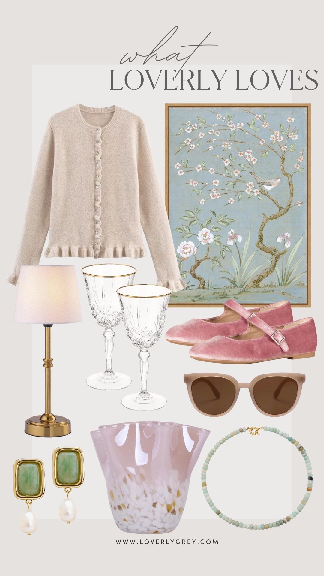 You will never believe where all of these finds are from - Amazon! 😍 So many cute fashion finds & home decor to transition into spring!

Loverly Grey, home decor, Amazon, neutral sweater, wine glass, necklace, earrings, ballet flats 

#LTKSeasonal #LTKHome
