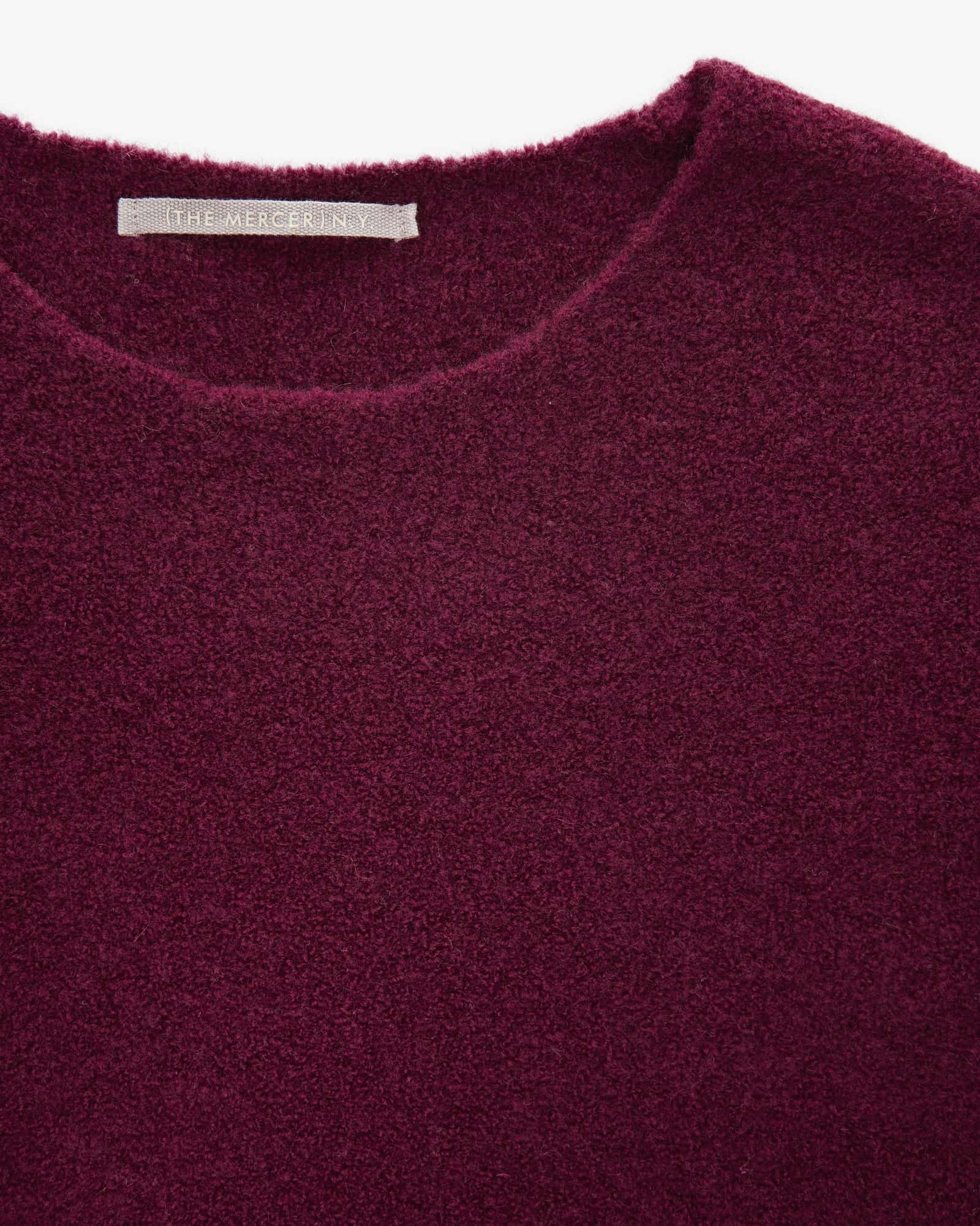 Cashmere-Pullover für Damen von (The Mercer) N.Y. in Bordeaux. Das Modell
besticht mit weicher H... | Lodenfrey (DACH)