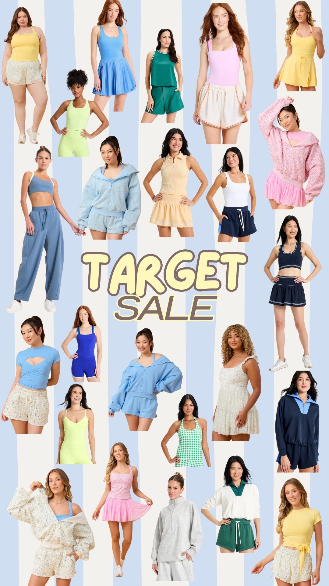 The cutest spring workout sets on SALE at Target 🩵☀️ Bright colors, fun prints, and all so comfy!!

#LTKootd #LTKActive #LTKSaleAlert