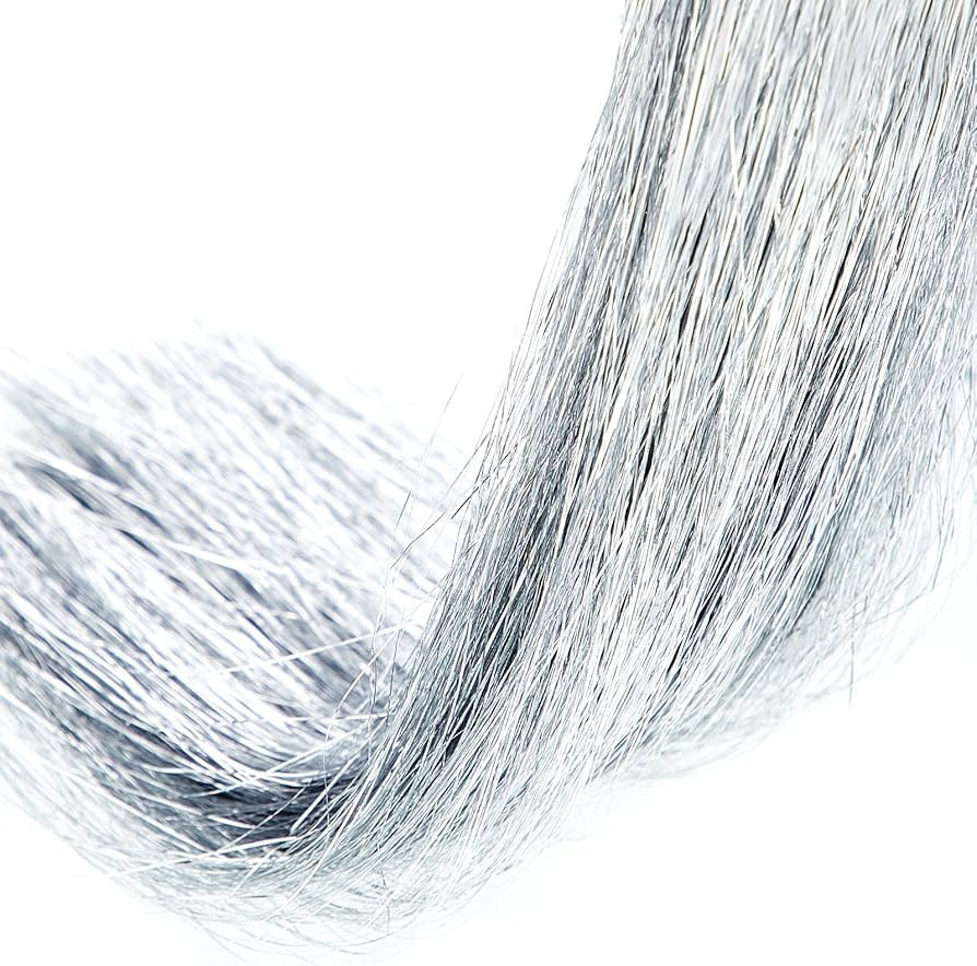 WILLBOND 5000 Strands Silver Christmas Icicle Tinsel Strands for Christmas Tree Decor 18 Inches F... | Amazon (US)