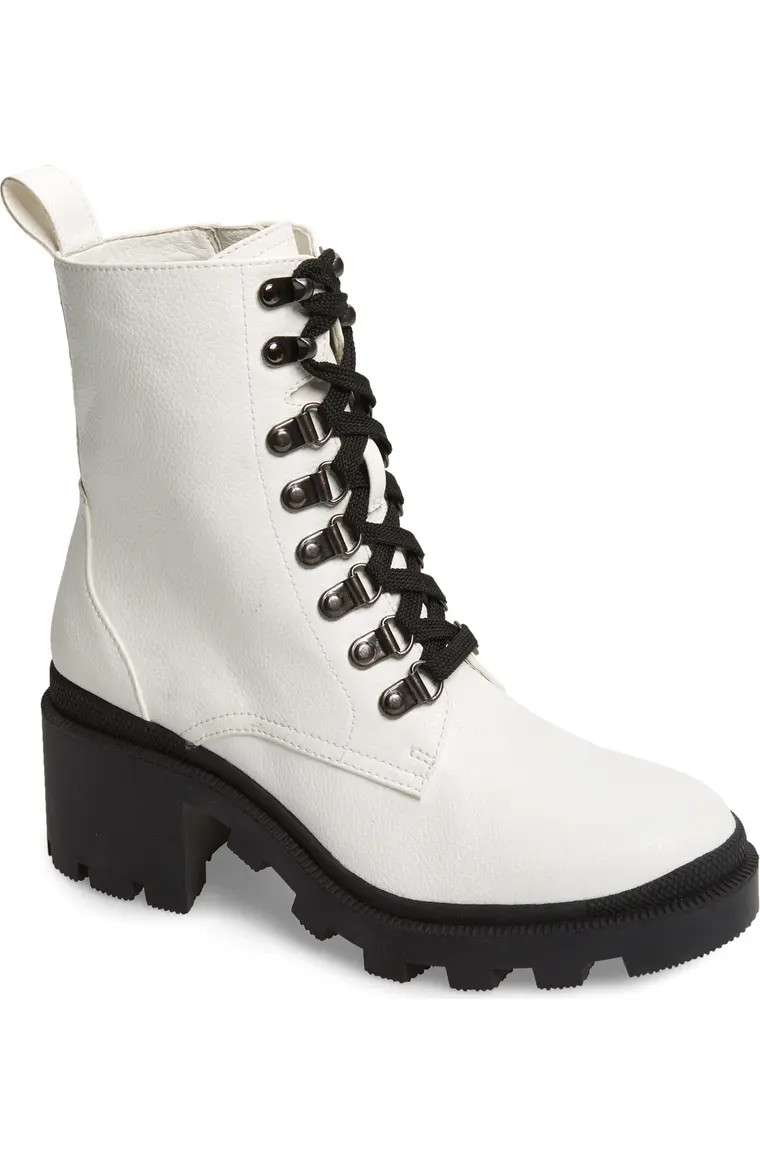 Taylor Block Heel Combat Boot | Nordstrom