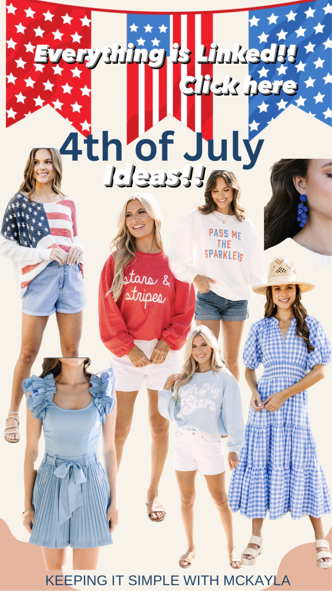 Red, white, and blue never looked so good! 🇺🇸💥@ The Mint Julep Boutique

#LTKFind #LTKSeasonal
